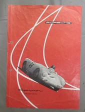 Authentic 1954-55 Porsche Type 550 Spyder / 1500 RS Sales Brochure picture