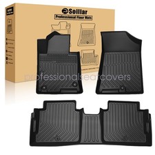 Fits 2016-2020 Kia Optima 2015-2019 Hyundai Sonata TPE 3D Floor Mats Liner Set picture