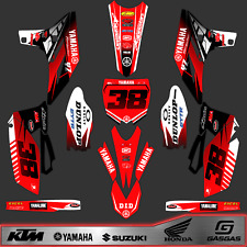 Decals for YAMAHA GRAPHICS  YZ 250F YZ250F YZ450f YZ 450F 2006 2007 2008 2009 picture