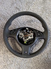 BMW E46 ZHP M3 E39 M5 330/330Ci OEM Alcantra Steering Wheel Suede M Sport picture