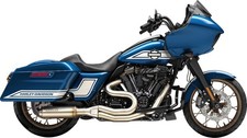 Bassani Super Bike 2-into-1 Mid-Length Full Exhaust System Stainless #1F98SS picture