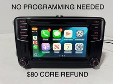 UNLOCKED 2016-2019 VW JETTA PASSAT  TIGUAN GPS RADIO DISPLAY OEM NAV CARPLAY picture