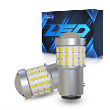 1157  Error Free LED Turn Signal Tail Stop Brake Light Bulbs Lamp 2PCS picture