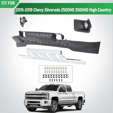 Upgrade Front Bumper Deflector Valance For 2015-2019 Chevy Silverado 2500 3500 picture