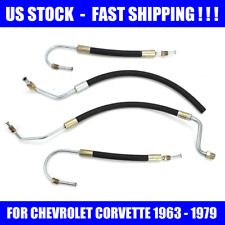 For 1963 - 1979 Corvette Power Steering Hose Set Kit Small Block C2 C3 # 1505010 picture