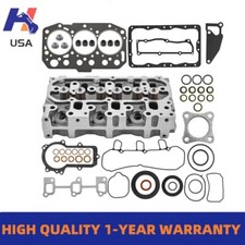 3TNV74 Cylinder Head Assembly+Full Gasket Kit for Yanmar 3TNV74F-SDKTF2   Engine picture
