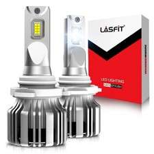 2x LASFIT 9005 HB3 LED High Beam Headlight Bulbs 5000LM 6000K Xenon Bright White picture