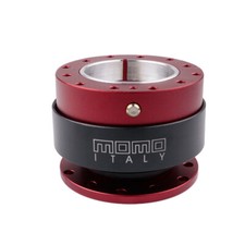 MOMO Quick Release Steering Wheel Hub Adapter Snap Off Boss Kit Universal RED picture