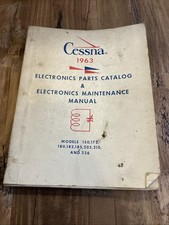 Cessna 1963 Electronic Parts Catalog & Electronics Maintenance Manual picture
