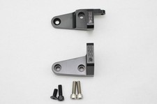 1320 upper & Lower Black Billet Power Steering Bracket B16 b18c1 b18c5 lsv b20v picture