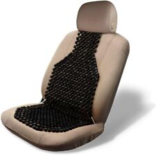 Zone Tech Black Wooden Beaded Massage Therapy Back Thigh Car Seat Chair Cushion picture