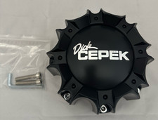 Dick Cepek Wheels Black Wheel Center Cap CAP-WX05-165.1-170-8H LG0805-11 picture
