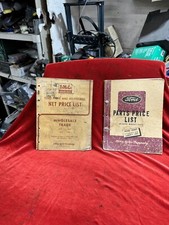2 Vintage 1947 & 1950 FORD PARTS PRICE CATALOG ORIGINAL Mercury OEM FOMOCO picture