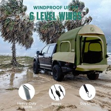 Niphean Truck Bed Tent + Air Mattress Bundle Full Size Pickup-  picture