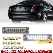 Full LED License Plate Tag Lights Lamps For 2003-2012 Maserati Quattroporte picture