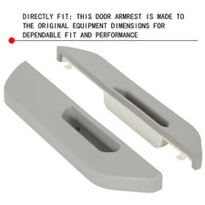 Front Left&Right Door Armrest for Chevy GMC C/K 1500 2500 3500 1988-1994 90 Gray picture