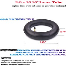 2.50-10 Heavy duty H.D tube Motorbike dirt bike pitbike pit bike 2.5-10-PRO picture