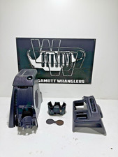 2 Piece SLATE Center Console Storage COIN Insert 01-06 Jeep TJ Wrangler 03-06 47 picture