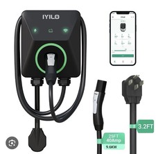 Level 2 EV Charger 40Amp J1772 with NEMA 14-50 Plug, 25ft Cab picture