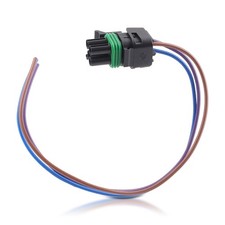 700R4 CASE ELECTRICAL CONNECTOR THREE PRONG 4L60 TRANSMISSION TCC Wire picture