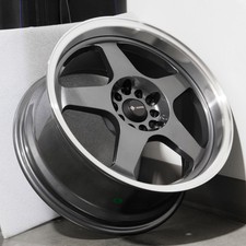 17x8 Hyper Black Wheel Vors SP1 5x100/5x114.3 35 (1) 73.1 picture