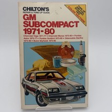 Chilton's Repair Manual 6935 GM Subcompact 1971-80 Vega, Monza, Astre, F4C picture