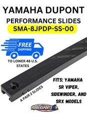 YAMAHA SNOWMOBILE SR VIPER SIDEWINDER SRX DUPONT PERFORMANCE SLIDES HYFAX PAIR picture