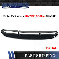 For Corvette C6 Z06 ZR1 GS 05-2013 Front Bumper Upper Trim Vent Hood Gloss Black picture