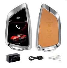 Smart LCD Car Key Touch Screen PKE Keyless Entry Kit OBD Adapter Universal Fob picture