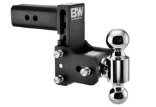 B&W Tow & Stow TS20037B Adjustable Hitch Ball Mount 2.5