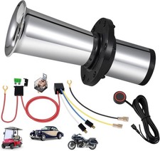 Ooga Horn 12V Kit, Antique Classic Car Hot Rod Aooga Ahooga Chrome Horn Kit picture