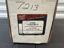 Harley Davidson Starter, Twin Power - 215507 (TP) - 1.4kW Starter, Chrome picture