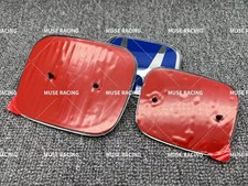 Genuine Style 2pcs Blue Civic Sedan Hatch Front Rear Emblem Fits 2022-2026 picture