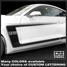 Ford Mustang 2015-2023 BOSS 302 Style Side C-Stripes Decals (Choose Color) picture