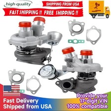 Upgrade Left +Right Turbo For Ford F150 F-150 3.5L V6 2013-2016 Gas Turbocharger picture