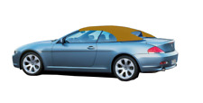 Fits BMW 6 Series Convertible Soft Top Replacement E64 HAARTZ TAN GERMAN 04-10 picture