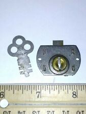 INDIAN MOTORCYCLE JR. SCOUT TOOL BOX LOCK & KEY, 1936-37   picture