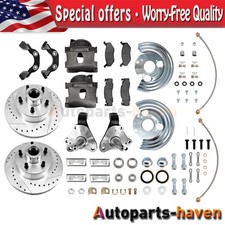 For 62-74 Mopar Chrysler Plymouth A B E Body Front Disc Brake conversion 5 x 4.5 picture