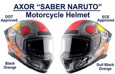 AXOR “ SABER NARUTO ” Full Face DOT & ECE Certified Motorcycle Helmets picture
