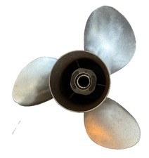 Quicksilver Mercury Stainless Propeller 14x19 RH 3 Blade 15 Spline 48-16316A5 picture