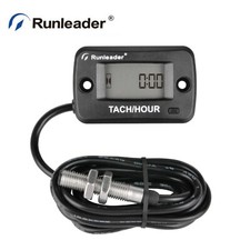 Rotating Shaft Hour Meter Tachometer RPM Maintenance Reminder Diesel/Gas Engine picture