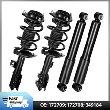 2/4x Front/Rear Complete Struts Shock Absorbers for 2011-2016 Hyundai Elantra picture