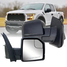 Passenger Right Side Mirror Power Glass Manual Folding For 2015-2020 Ford F-150 picture