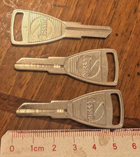 CESSNA LOGO Aircraft KEY BLANK (3x one listing) -  picture