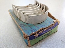 INCOMPLETE SET OF GENUINE KOLBENSCHMIDT VW CONNECTING ROD BEARINGS .25 picture