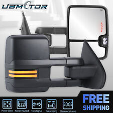 Switchback Power Fold Tow Mirrors For 2014-18 Chevy Silverado GMC Sierra 1500 picture