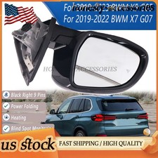 For 2019-2023 BMW X5 G05 w/Camera Power Folding Heated Blind Right Mirror picture