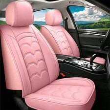 For Acura Full Set Car Seat Covers 5-Seats Nappa Leather Front & Rear Protectors picture