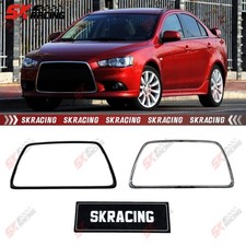 Fits Mitsubishi Lancer EX Ralliart 09‑15 ABS Grille Surround Front Bumper Grill picture