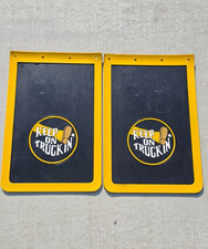 NOS Keep On Truckin Plasticolor Mud Flaps approx 18